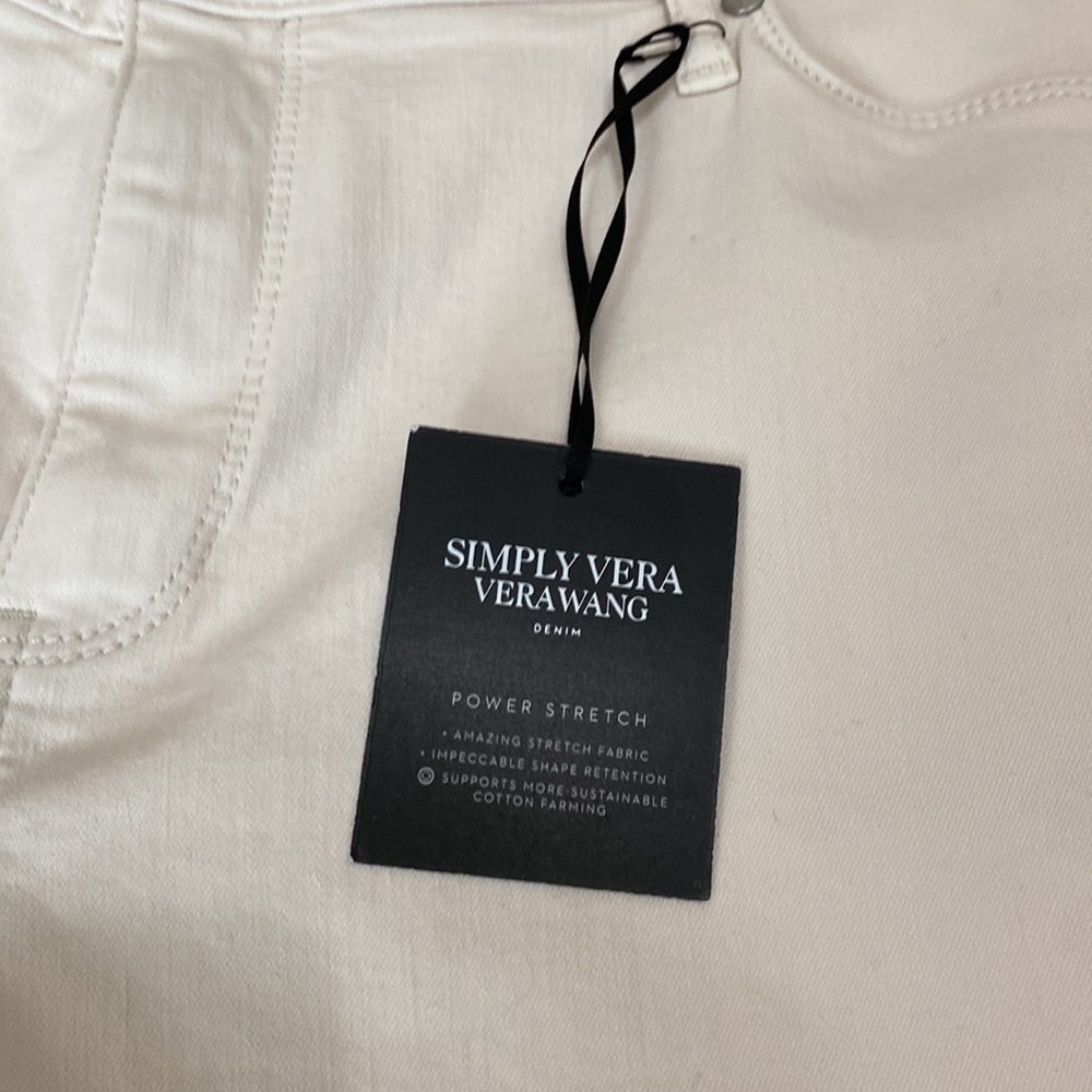 Brand New Simply Vera Wang Power Stretch Denim - Picture 3 of 10